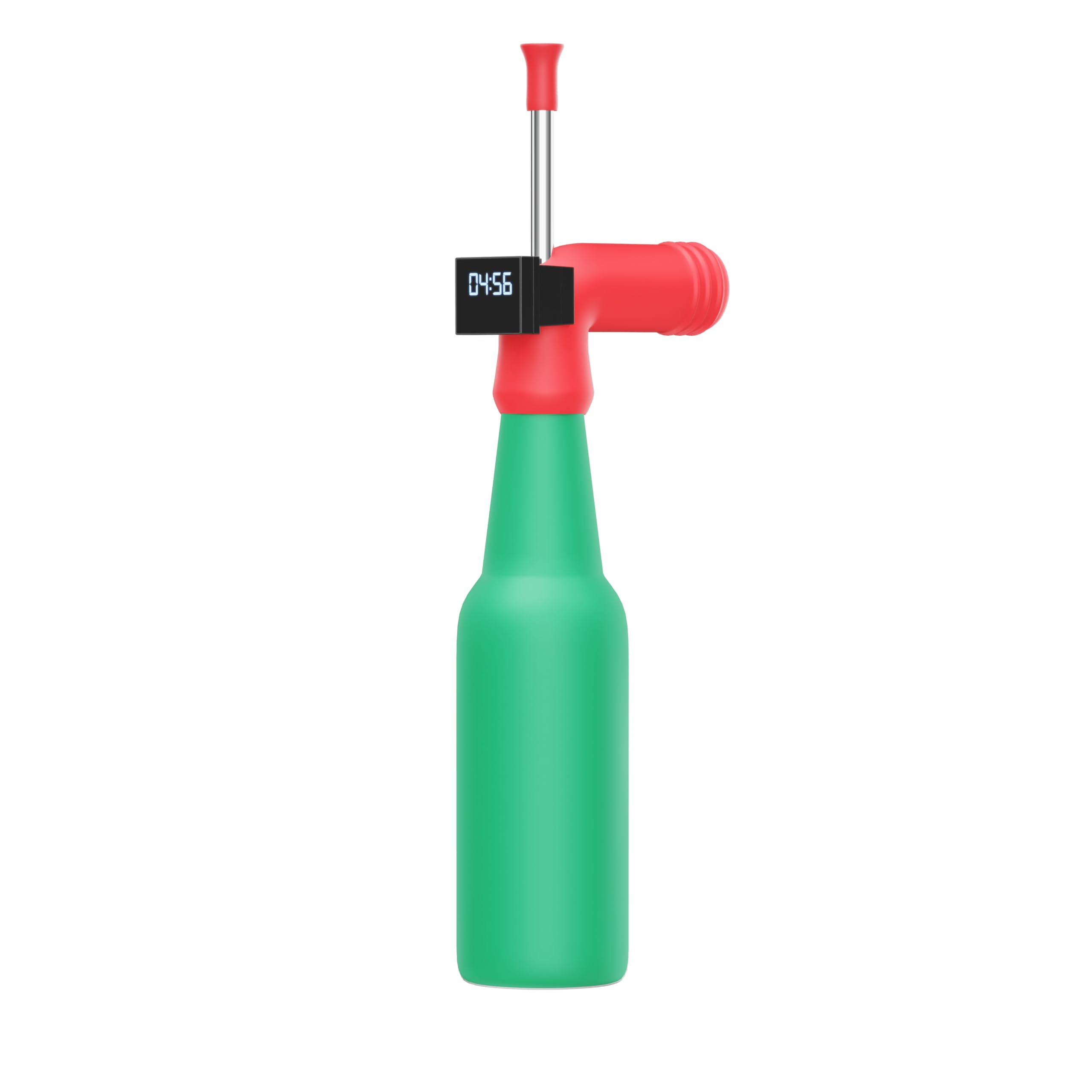 Bier Schnorchel – Bier Bong mit Timer | Lustiges Party Gadget & Trinkspiel für Erwachsene | Festival Zubehör & JGA Trichter Saufen