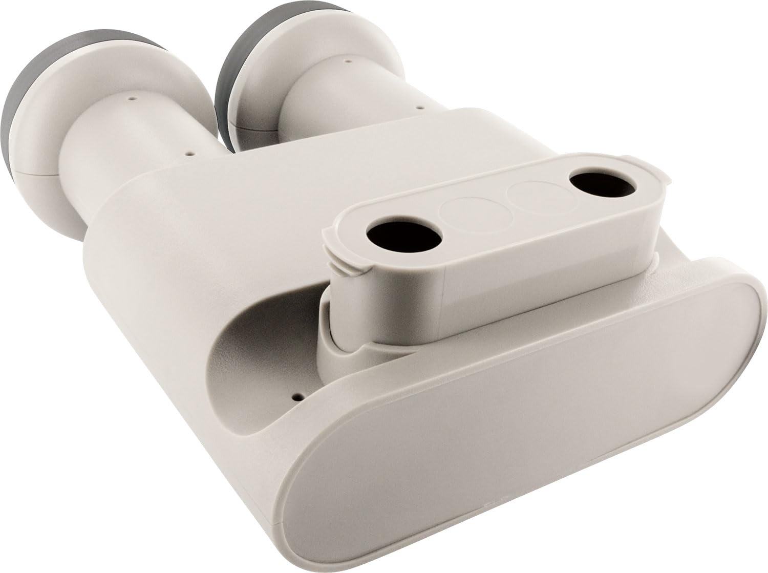 SCHWAIGER -5088- Monoblock Twin LNB | 2 suscriptores | 2 LNBs en una sola carcasa | variedad de programas independientes | multialimentación capaz de protegerse de las inclemencias del tiempo Cubierta