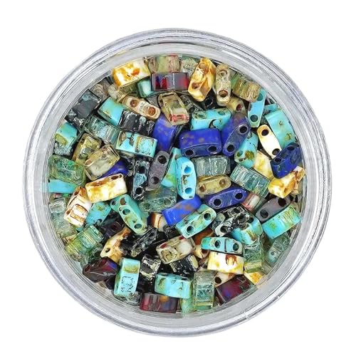 Mack & Rex Tila Bead Mixes (Half Dirty - Picasso) - Half Tila Beads