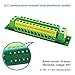 Tnisesm 16 Amp 1X 12 Position Power Distribution Board 2 Inputs 2 x 13 Outputs for AC DC