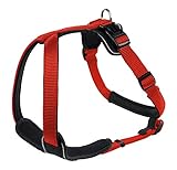 hunter rotator übersicht Robust und pflegeleicht HUNTER NEOPREN Hundegeschirr, Nylon, gepolstert mit Neopren, für Sport und Freizeit, rot/schwarz, Nylon, Neopren, M-L (60-76)