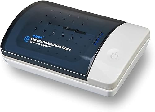 Electronic Kapak Ultra Violet C Clean - Secador de audífonos y deshumidificador automático