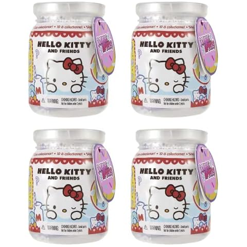 Hello Kitty Sanrio Double Dippers Collectible Figures Surprise Blind Pack of 4 Cover