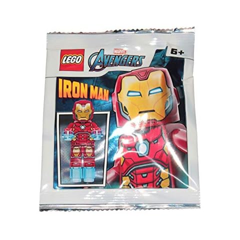 Blue Ocean Super Heroes Iron Man Minifigure Foil Pack Set 242002 (Bagged) Cover