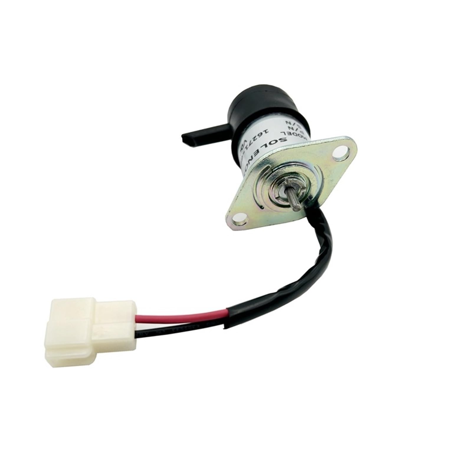 solénoïdes Solénoïde d'arrêt de Carburant 16271-60012 12V, pièce d'excavatrice, solénoïde d'arrêt 052600-4151 052600-4150