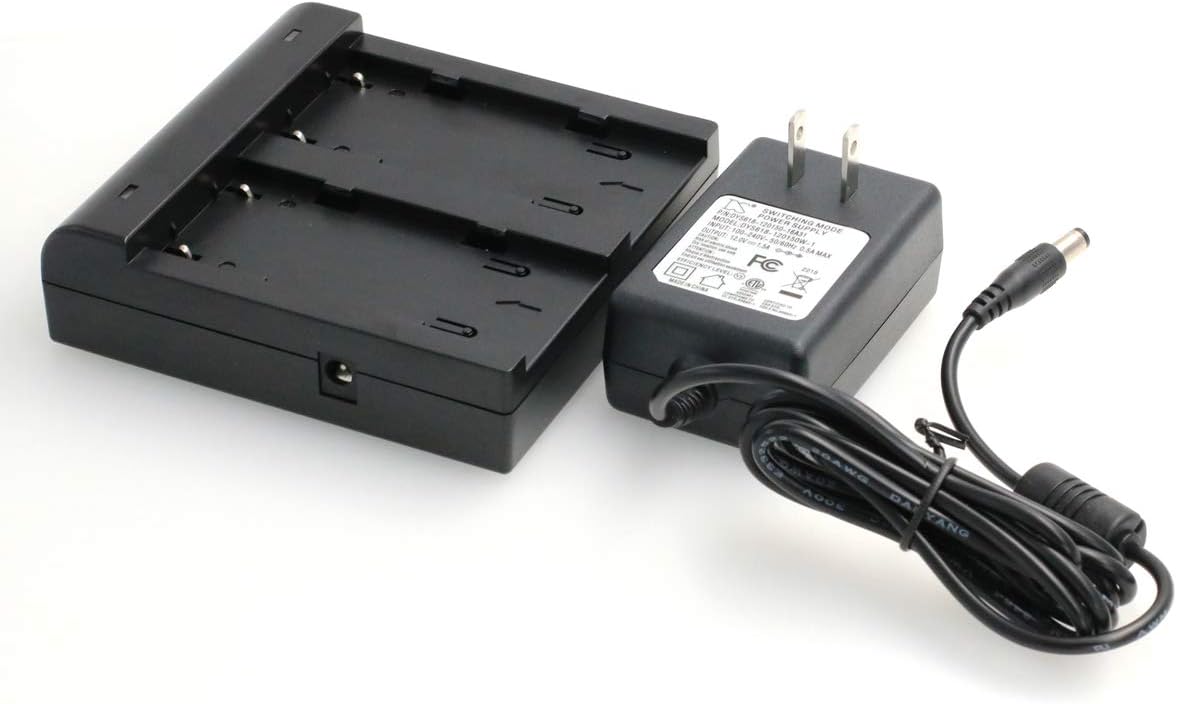 DRRI Dual Charger BC-30D 54344 for Trimble 5700/5800/R8/R7/R6 GNSS TSC1 GPS 54344 Receiver Battery