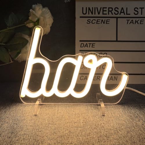 Image of Bar Table Number Neon Sign Desk Lamp Night Light Wedding Letter LED Neon Sign Wedding Table Decorations Neon Light Shop Bedroom Home Room Decor Christmas Party Warm White USB 20x14.2 CM