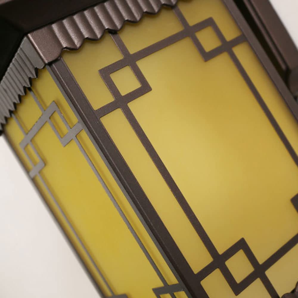 Lámpara de pared rústica para exteriores, aplique de pared impermeable, accesorios de iluminación para exteriores, montaje en pared, IP65, impermeable, porche exterior, iluminación de la