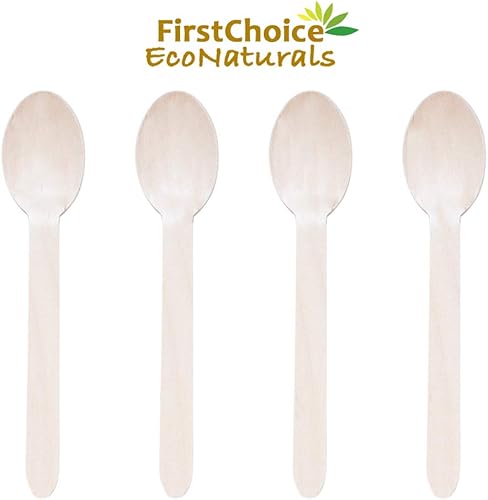 Miniatura 2 de Juego de cubiertos desechables First Choice, aprobados por la FDA - Juego de 100, 200, 250 y 300 piezas, ecológico, biodegradable, compostable,