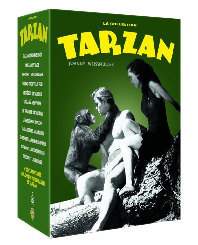 Tarzan Collection (12 Films)   7 DVD Box Set ( Tarzan Escapes / Tarzan the Ape Man / Tarzan and His Mate / Tarzan Finds a Son! / Tarzan's Ne [ Origen Francés, Ningun Idioma Espanol ]
