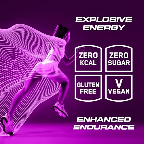 Applied Nutrition ABE Pre Workout Cans - All Black Everything Energy + Performance Drink, ABE Carbonated Beverage Sugar Free with Caffeine (Pack of 12 Cans x 330ml) (Grape Soda)