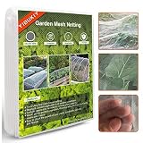 Garden Mesh Netting, Normal Plant Net Row Cover, Ultra Fine Mesh Protect Vegetable Plants Fruits Flo