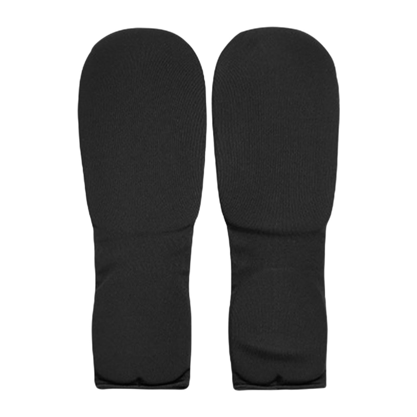 Fist - Protezioni per avambraccio, morbide, per palestra, taekwondo, XL, colore: nero