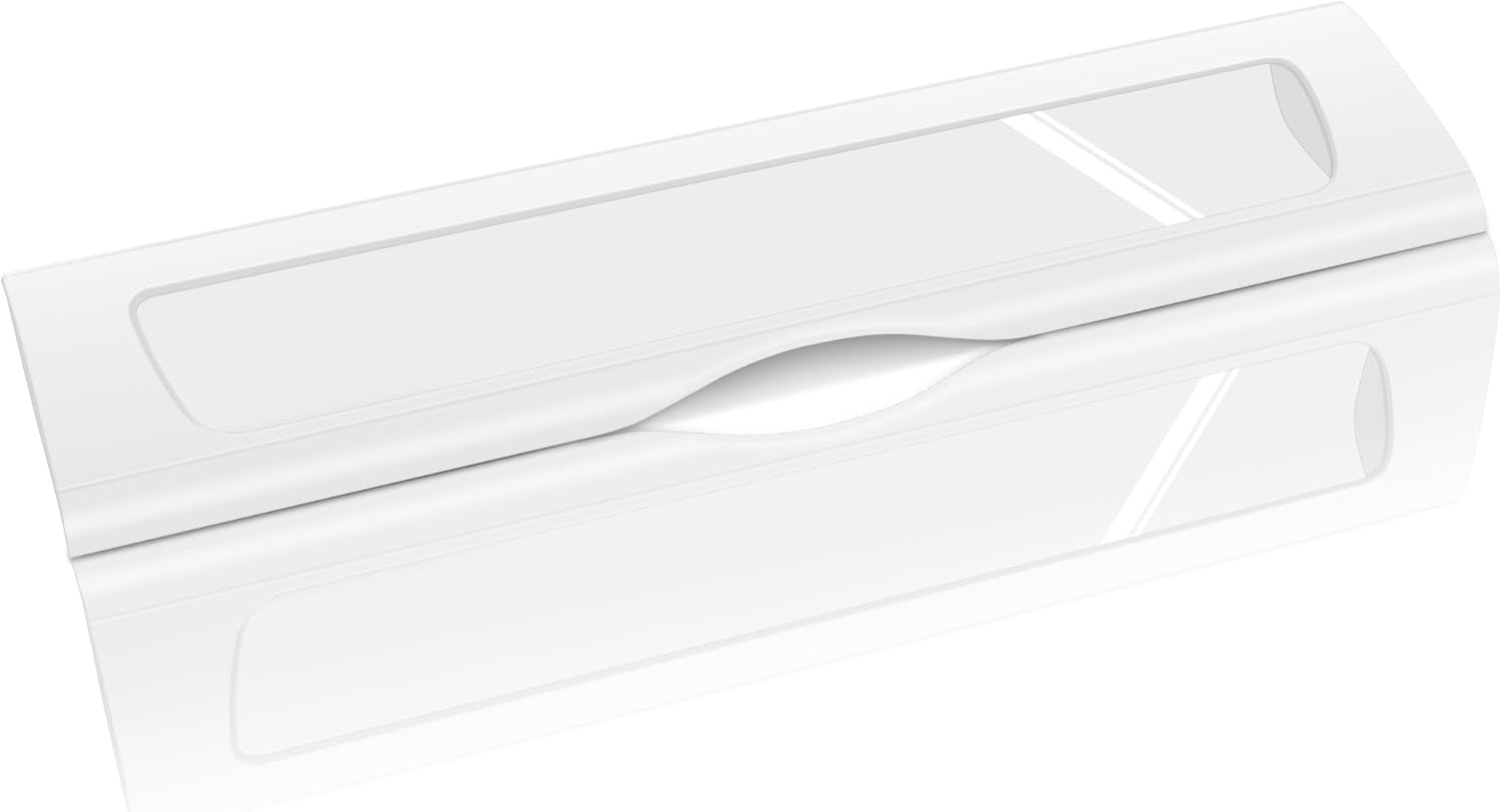 Upgraded W10827914 W10165964 Pantry Drawer Door Cover Compatible with Whirlpool Kenmore maytag Refrigerator, Replaces Parts 12656820 12656823 1455167 AP5985815 Refrigerator Drawer Front Lid Cover