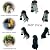 halp·ssfm Solar Garden Statues Dog Figurine with LED Light Lantern Outdoor Art Decor for Patio Lawn Yard Housewarming Home Ornaments Gifts for Dog Lovers Mom Grandma Women
