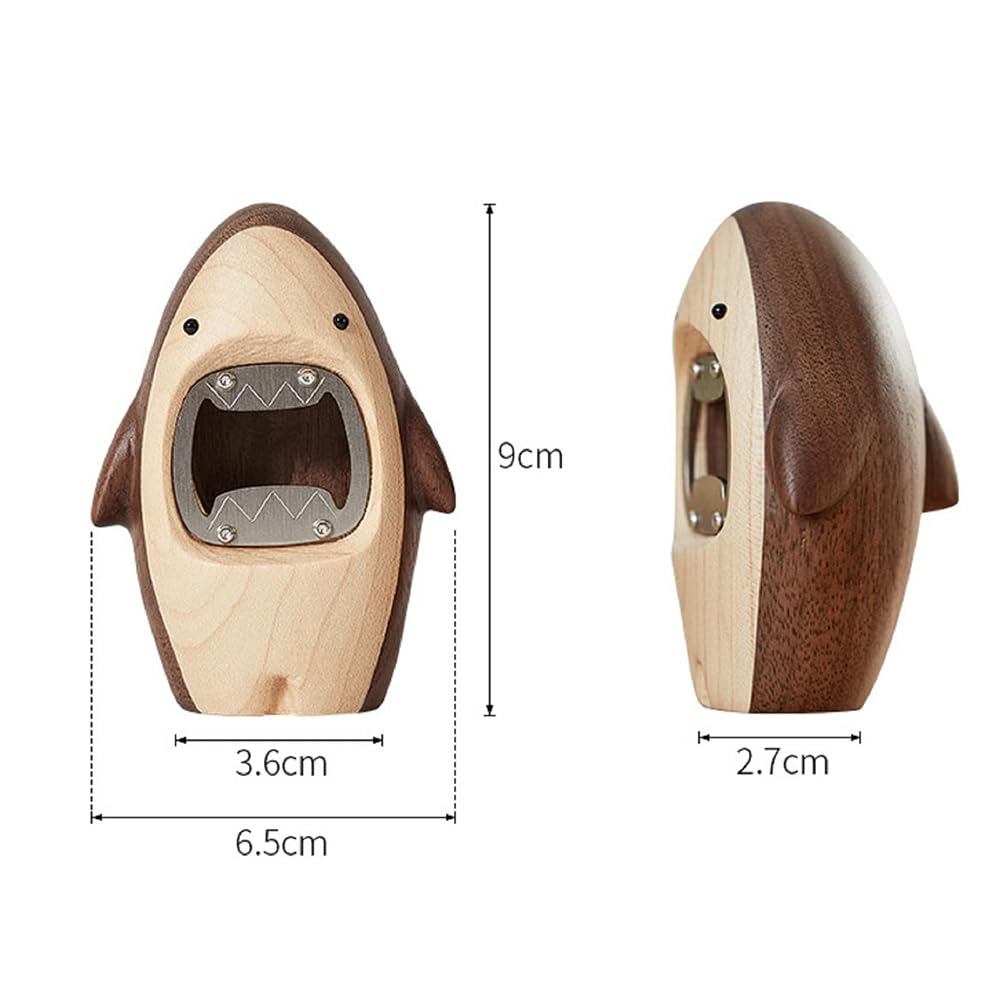 Abridor de botellas de madera, duradero y portátil, para latas y botellas, ideal para camareros y uso doméstico, gran regalo para ocasiones especiales