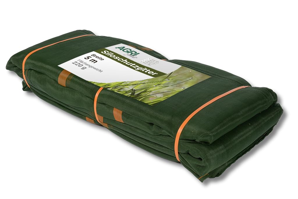 1 pieza 5 x 8 m Siloschutzgitter Vogelschutzgitter Abdecknetze Silonetze Siloabdecknetze Silagennetz verde Gitterflex Schutznetz Siloschutznetze Siloabdeckung super estable 220 g