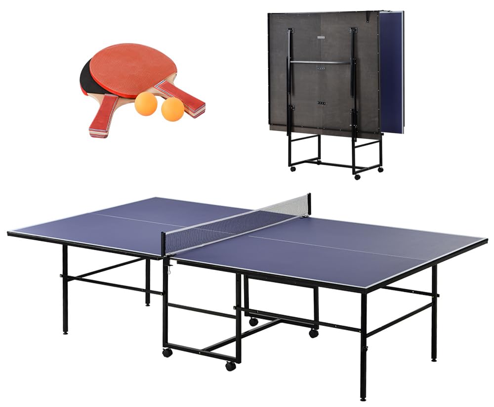 Amazon | Kennkari 【国際規格 274x152.5cm】卓球台 家庭用 練習用  