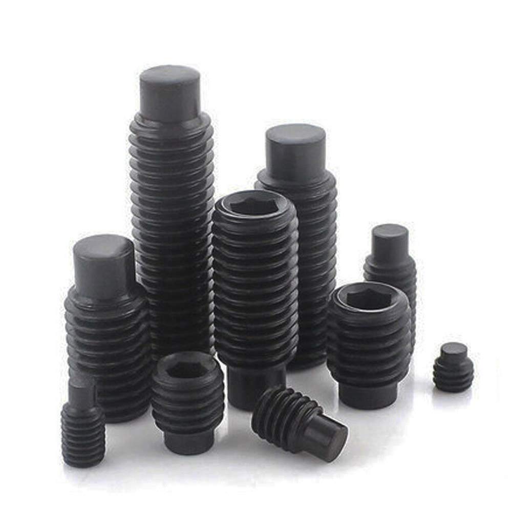 M6/M8/M10 High Tensile 12.9 Dog Point Grub Screws Allen Key Socket Set