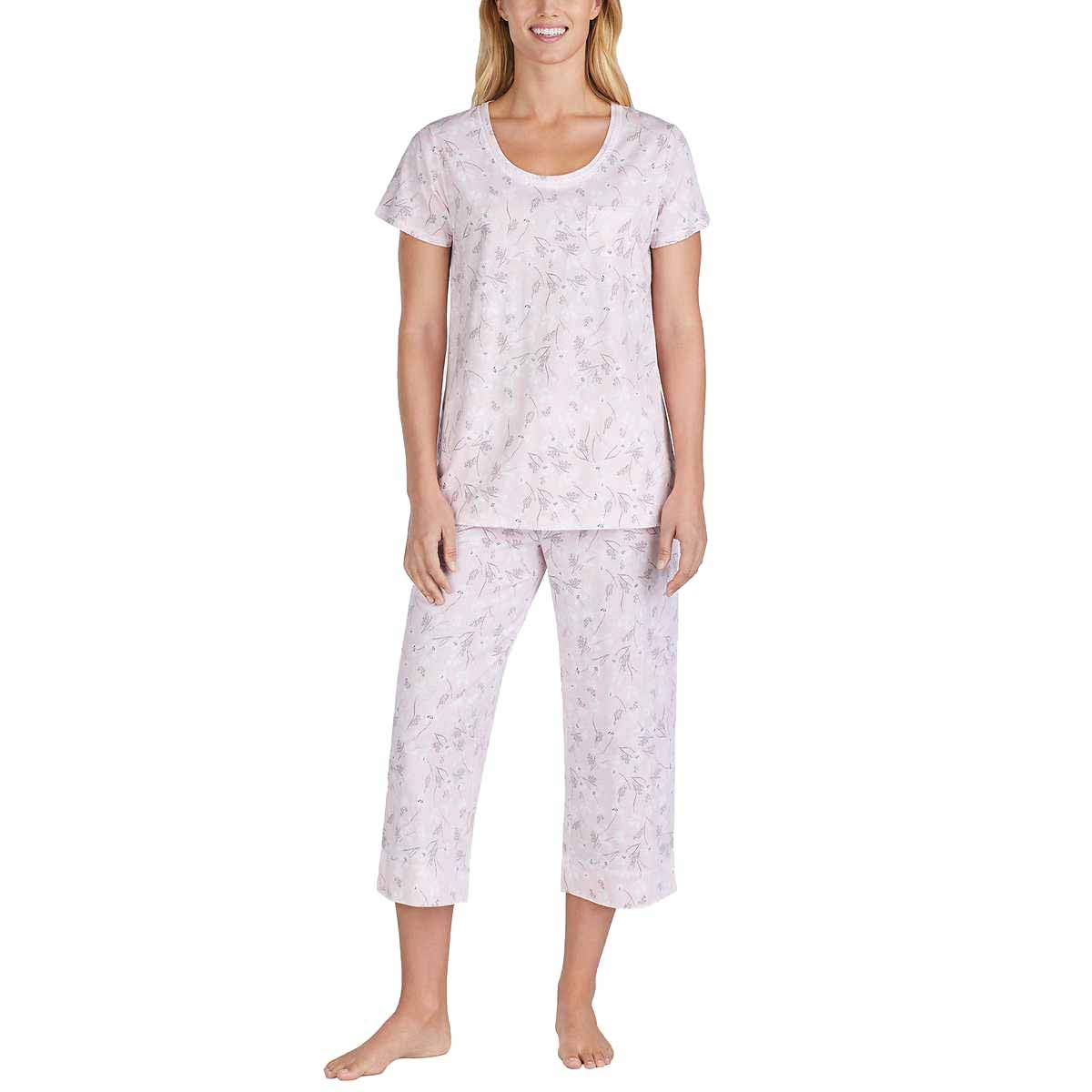 Women's 2 Piece Capri Pajama Set