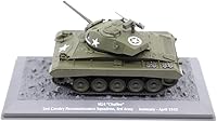 Vista 2 de Motor city classics Tanque ligero M24 Chaffee - 2º Escuadrón de Reconocimiento de Caballería, Alemania, 1945 (escala 1:43)