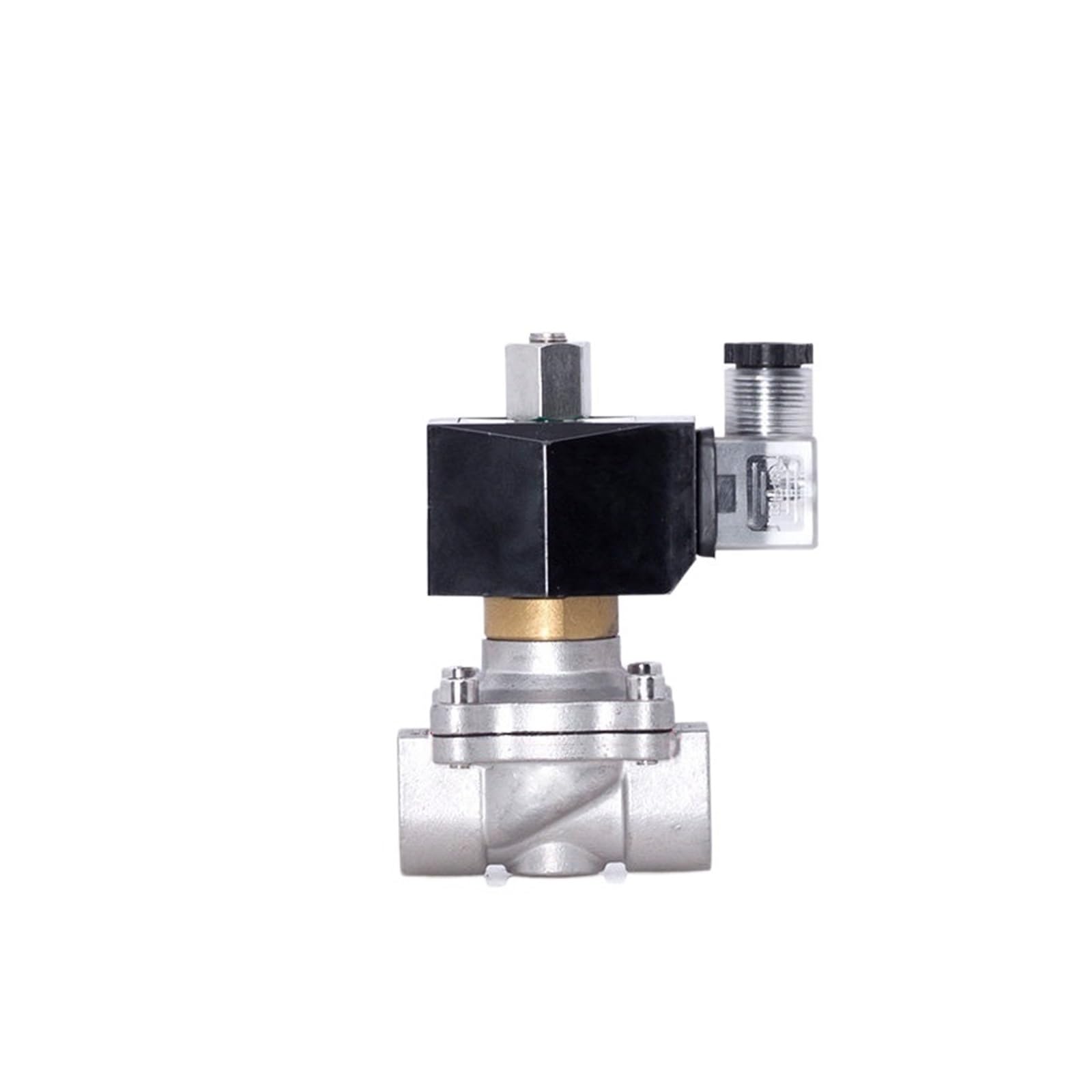 Électrovanne 3/4 pour automatisation arrosage et air comprimé 24V AC inox NO