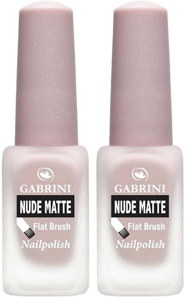 Gabrini Nude Matte Nail Polish 3 1 Paket (1 x 1 Adet) 2li paket