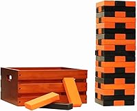 Vista 32 de Tailgating Pros Maderas gigantes de primera calidad con caja manchada: ¡elige los colores de tu equipo! Juego de patio al aire libre gigante