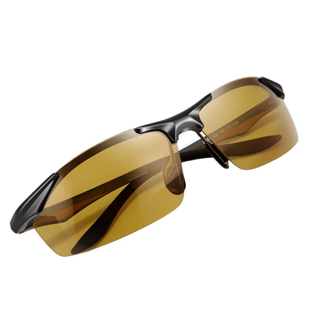 Fotocromatici Visione Notturna Occhiali SCAML Fashion Day And Night Doppio Utilizzo Automatico Scolorire Polarizzato Occhiali Di Guida Per La Guida Veicoli Arrampicata All'aperto