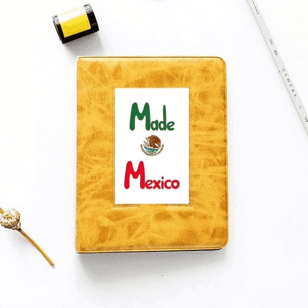 no/no Mexico Flag Cactus Eagle Mexican Photo Album Family Wedding Picture 4x6