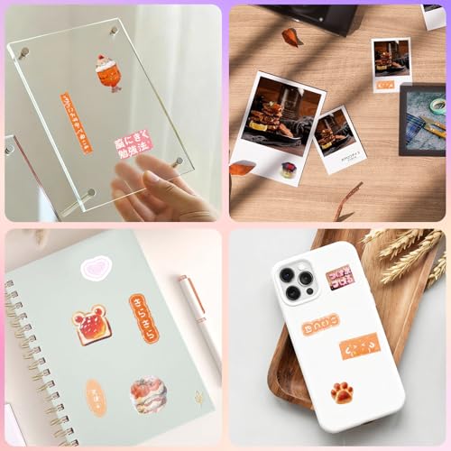 Image of 1300Pcs Cute Scrapbook Stickers Travel Y2k Japanese Sticker Book for Adult Kawaii Korean Stickers for Journaling Heisei Retro Aesthetic Sticker Manga Style Decor for DIY Crafts Junk Journal Gifts Tale