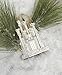 Lenox Ornament, 2025 Cinderella Castle Silverplate Ornament, Silverplated Stainless Steel Material with Gold Accents, Gold Hanging Cord, Christmas Decoration, Tree Decor, Christmas Ornaments (1 Piece)