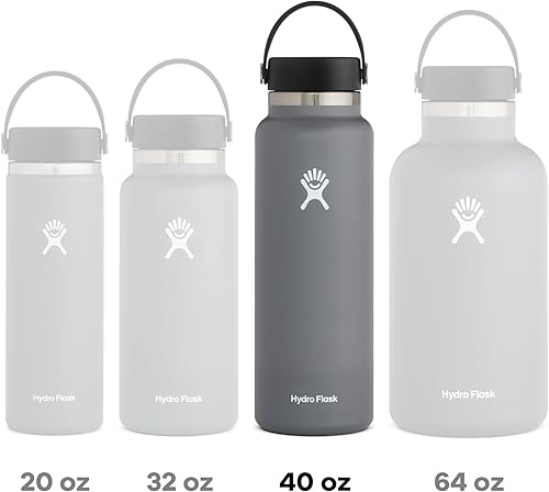 Miniatura 3 de Hydro Flask Botella de boca ancha con tapa flexible