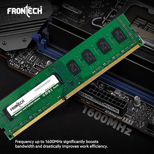 FRONTECH 4GB DDR3 8 Chips 1333/1600 MHz Desktop RAM Memory, Suitable for Gaming, Multitasking (RAM-0034) - Image 6