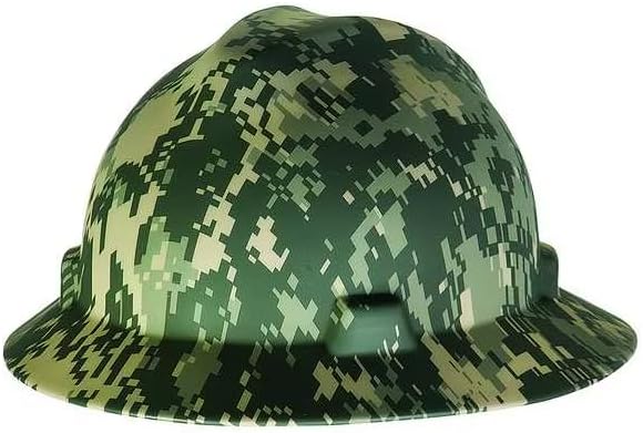 Hard Hat, Polyethylene, 4 Point Ratchet, Type 1, Class E, Green, Mfr: 10104254-A