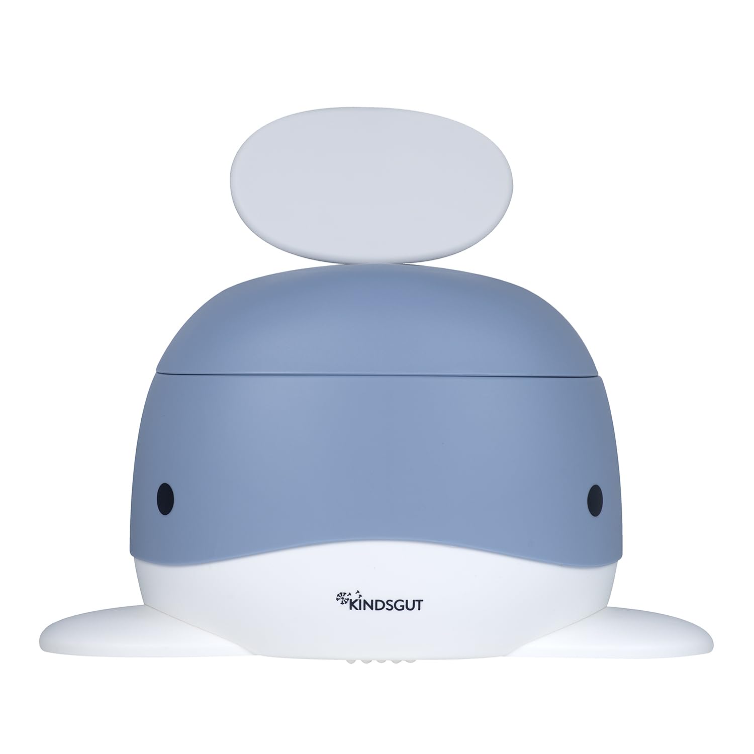 Kindsgut Kinder-Töpfchen Babytopf WC Klo Wal-Design Toiletten-Training Taubenblau