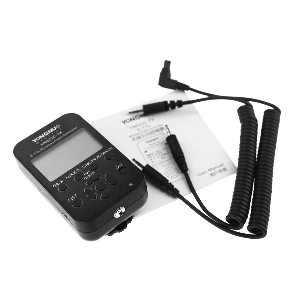 YONGNUO YN-622C-TX E-TTL télécommande déclencheur de Flash sans fil à vitesse de synchro1/8000s E-TTL (II) flash sans fil pour Canon EOS 60D/70D/400D séries/500D séries/600D séries/10000D séries/40D/50D/7D/1D séries/5D séries
