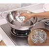 Amazon.com: Steam Rack Trivet Stainless Steel Steaming Rack Electric ...
