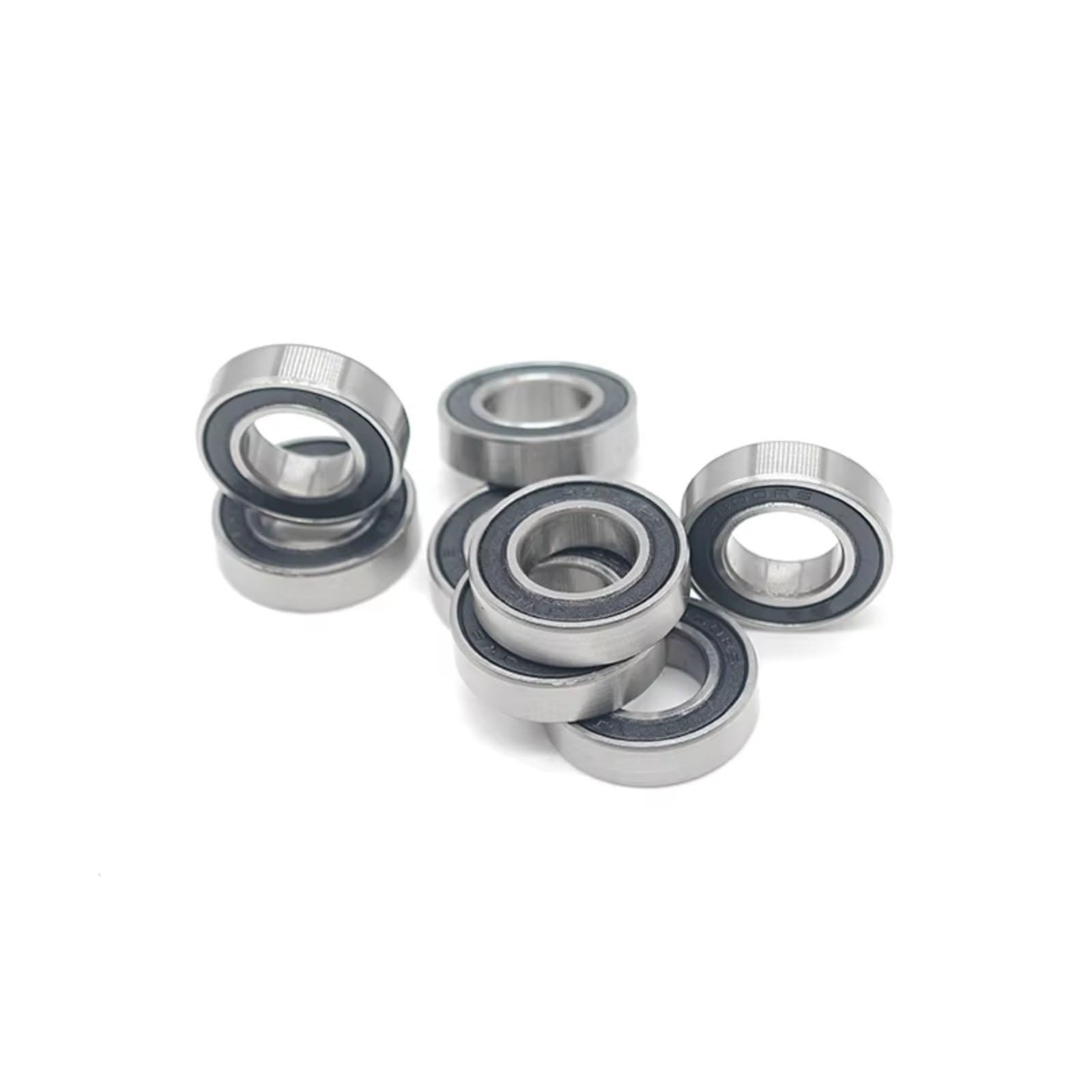 Cojinetes Maquetas Rc 6800ZZ 61800Z 61800 2RS RS 6800LLU 8 Piezas 10x19x5mm Rodamiento Bolas Ranura Profunda 6800 Accesorio Montaje Coche RC Camión