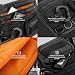 Imagen de Fitdom Bolso bandolera táctico pequeño negro para hombre