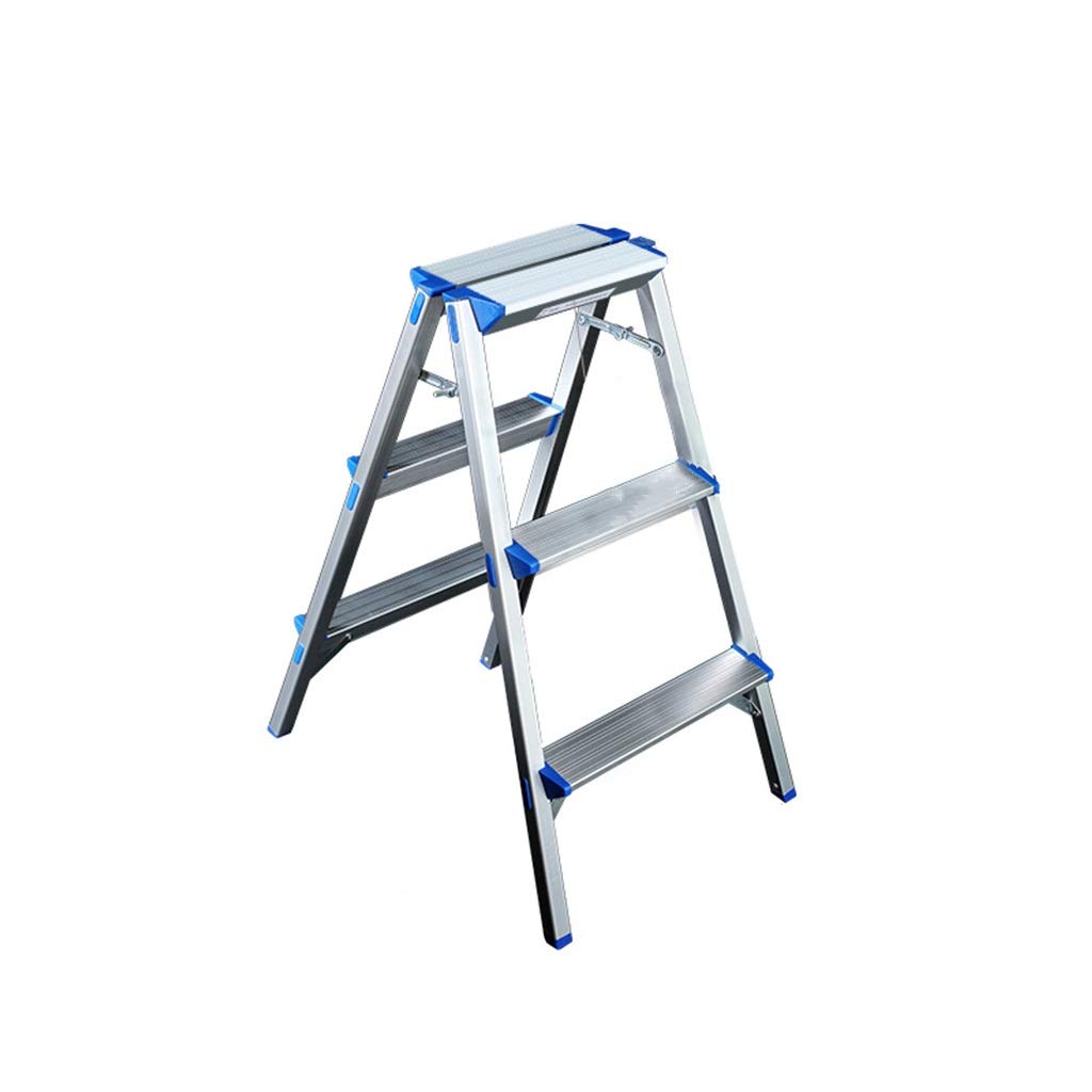 Cxvhsertwr 47X62x79cm Ladders For Home, Step Stool Two Ladder, Three Four Outdoor Metal(47X62x79cm)