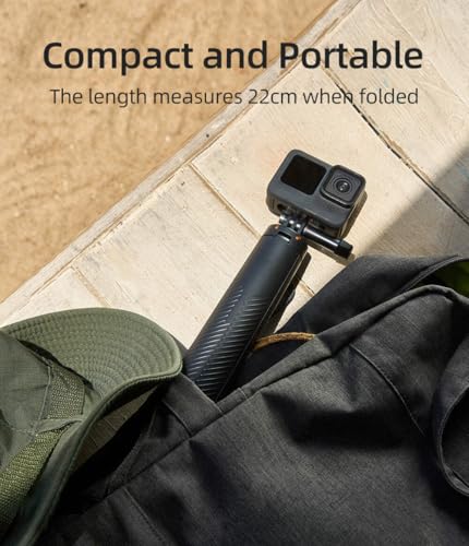 Perche télescopique avec support caméra pour capturer chaque aventure