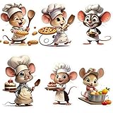 chef top chef france Versatilità d'uso: Gli adesivi aderiscono alla maggior parte delle superfici lisce - che si tratti di muri, frigoriferi, specchi o porte. Un regalo ideale per amanti degli animali e appassionati di decorazione!