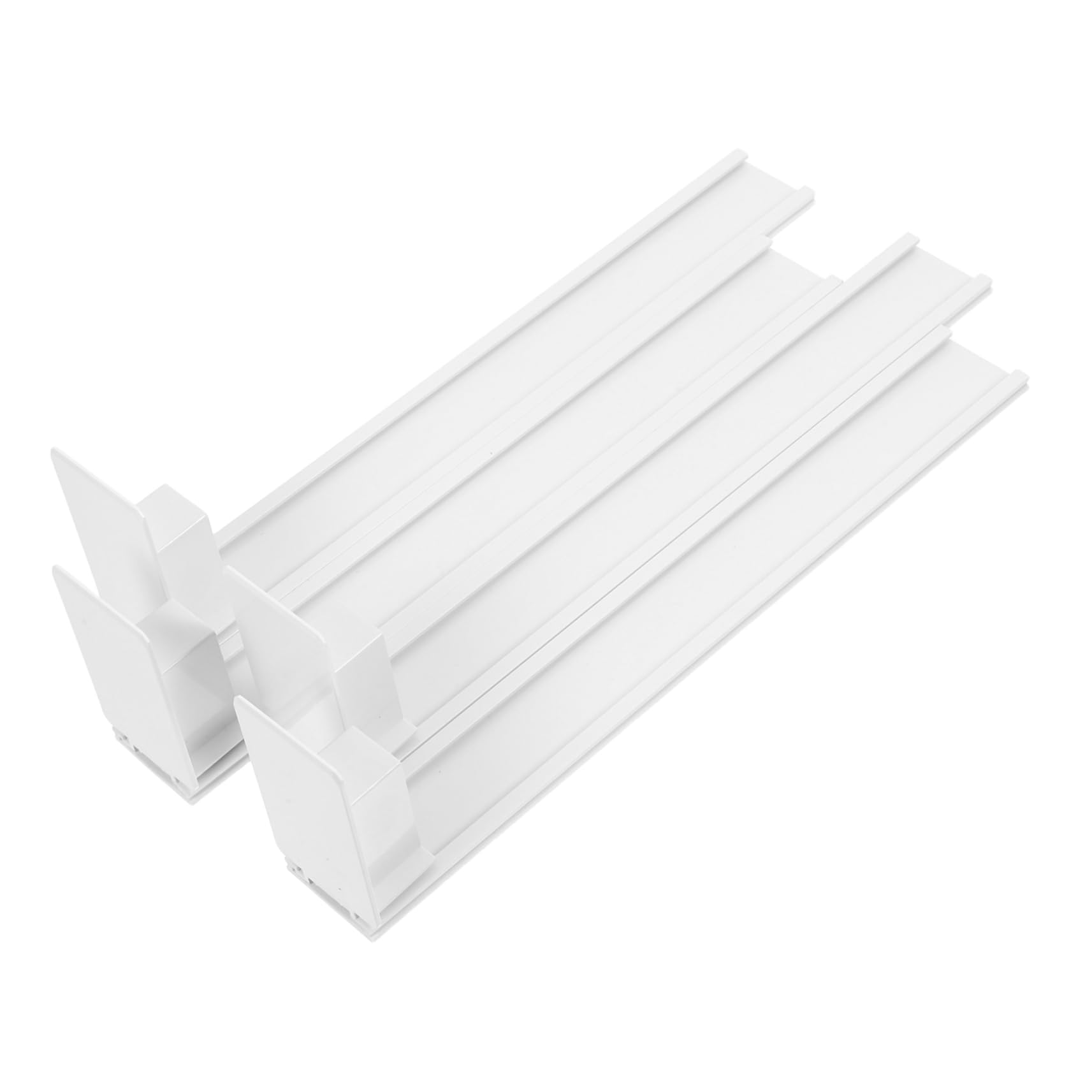 FELTECHELECTR 4pcs Automatic Drink Pusher Spring Loaded Beverage Dispenser for Supermarkets Convenience Stores Easy Installation Enhances Display Efficiency Reduces Labor Costs