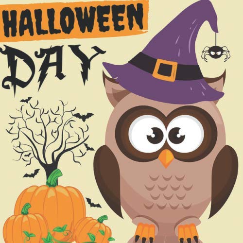 Halloween day: Happy Halloween Guest book: Keepsake Memento Halloween gifts