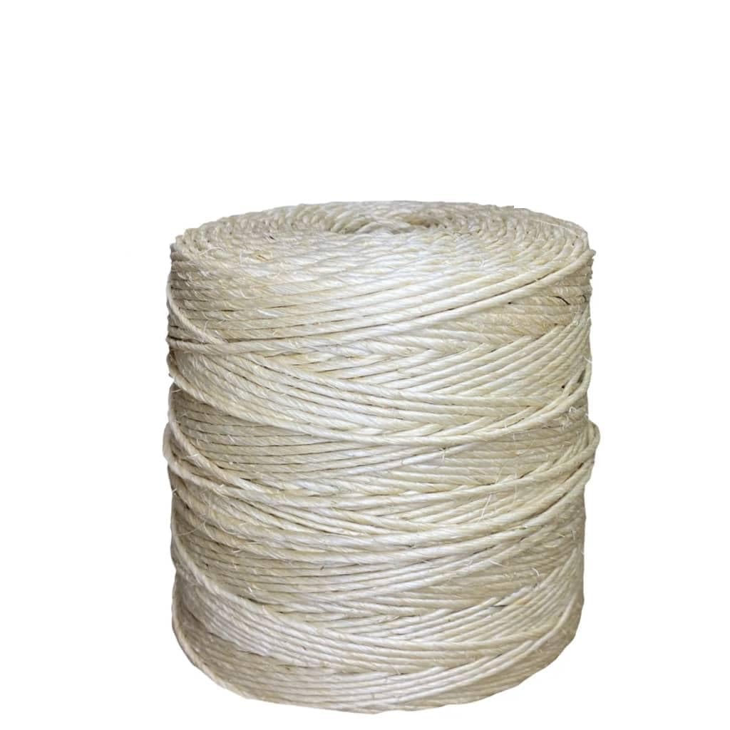 ShGaxin Cuerda 100% sisal 3 mm 400 m, Rollo Mimbre, Cuerda Manualidades, Cuerda Decorativa, para Tejer Crochet, Bobinas De Hilo, Cesta De Cuerda - SPU:155005