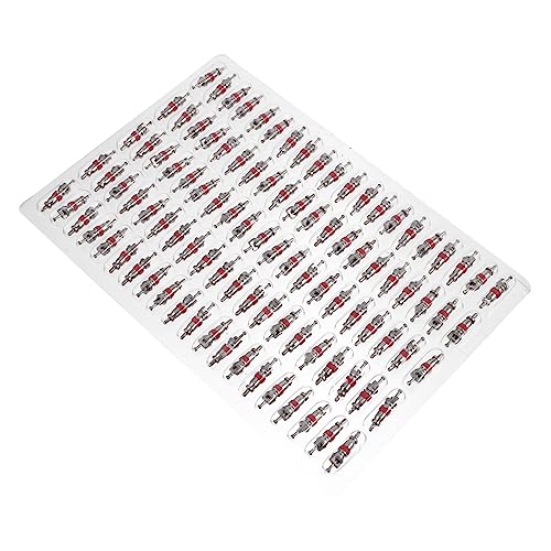 FUNOMOCYA Heavy Duty Bike Tubes Repair Kit Zinc Alloy Valve Core Small Bike Tire Valve Stems