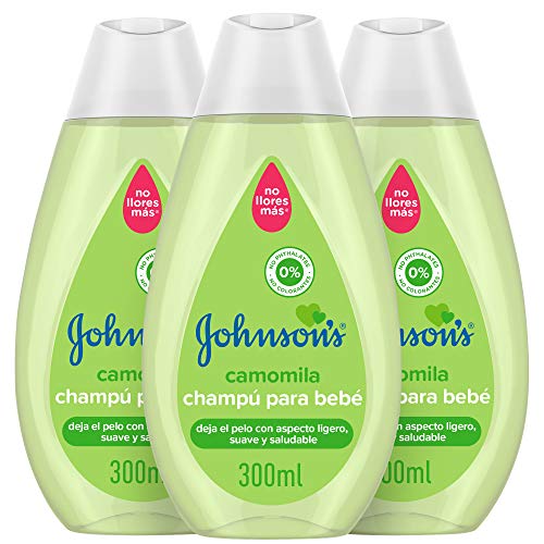 Johnson's Baby Shampooing doux cuir chevelu sensible bébé lot de 3