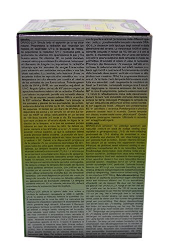 Dragon - DRAGO-LUX UV-Strahler- E27 Gewinde - mit sehr hohen UVA & UVB Anteil (100W)