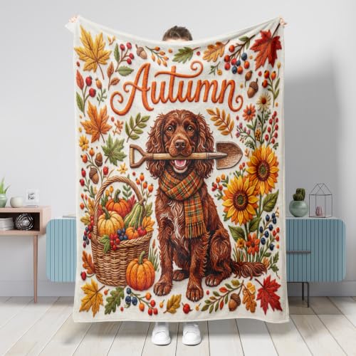 Couverture d'automne en flanelle plaid chaud grand format 152x203 cm - 2